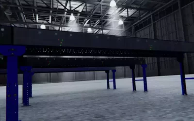 A Sturdy Motorized Roller Conveyor That Will Move Products Faster